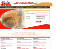 Tablet Screenshot of datosempresa.com